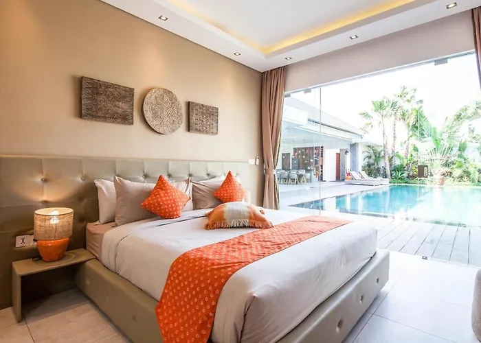 ヴィラ Stunning 6 Bedroom Villa Only 400M To The Beach チャングー